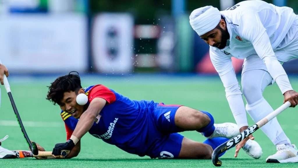 fih france and pakistan seal semi final spots after goal fest in gniezno 6660be6c20b84 - FIH: France and Pakistan seal semi-final spots after goal fest in Gniezno - France and Pakistan joined New Zealand in the semi-finals of the FIH Hockey Men’s Nations Cup Poland 2023/24 after playing out a 11-goal thriller.  