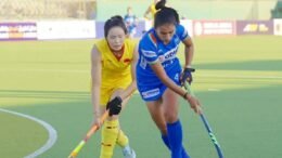 FKMgti4WQAkvkBX - India Claim Asia Cup Bronze - India defeated China 2-0 to claim the bronze medal at Friday's Women's Hockey Asia Cup 2022 at Muscat's Sultan Qaboos Sports Complex.