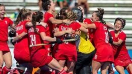 RJ2 1193 - Canada Qualify For Their First World Cup In 28 Years - CANADA AVENGES POOL-PLAY LOSS TO USA AND EARNS FIRST WORLD CUP TICKET IN 28 YEARS