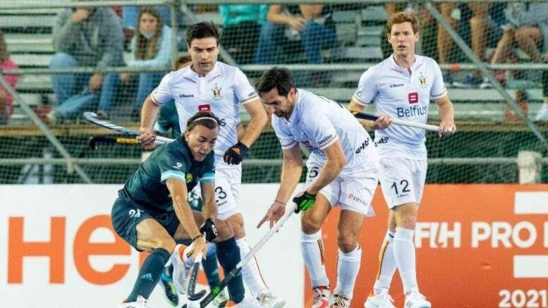 Belgium Vs Argentina, 2022 / 23 Pro League