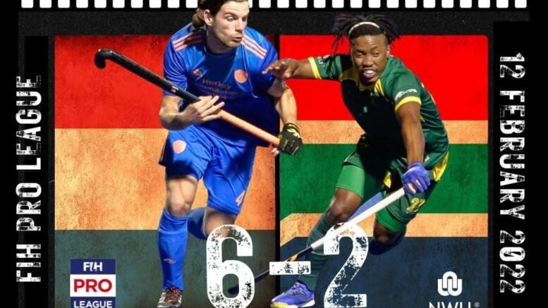 FLa9U1TXwAciTYY - Netherlands win, but South Africa begin showing the lessons learnt￼ - South Africa and Netherlands faced off for the second time in Potchefstroom for the FIH Pro League on Saturday Night. South Africa had been heavily defeated in the opening meeting between the two sides earlier in the week and were desperate to give a better account of themselves this time round.