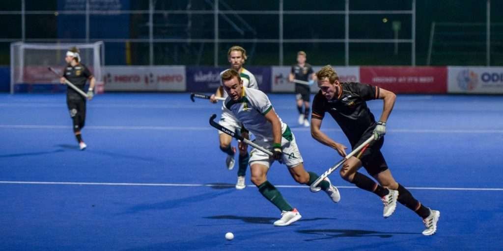 Pro League Zuid Afrika Duitsland Heren Niklas Wellen FIH e1645176149272 1200x600 1 - Germany Inflict World Cup Revenge on South Africa - The last time the two countries met was last summer during the Olympic Games. In Tokyo, South Africa caused a resounding surprise by beating the Germans 4-3 in the group stage after trailing 3-2.