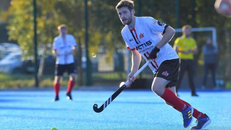 Annadales Michael Robson Pic Adrian Boehm scaled - Men's EY Hockey League: Annadale Make Big Move As UCD Relegated - Annadale made a big leap toward EY Hockey League safety as UCD’s fate was formally sealed on Saturday afternoon in the wake of a wild 5-3 scoreline. 
