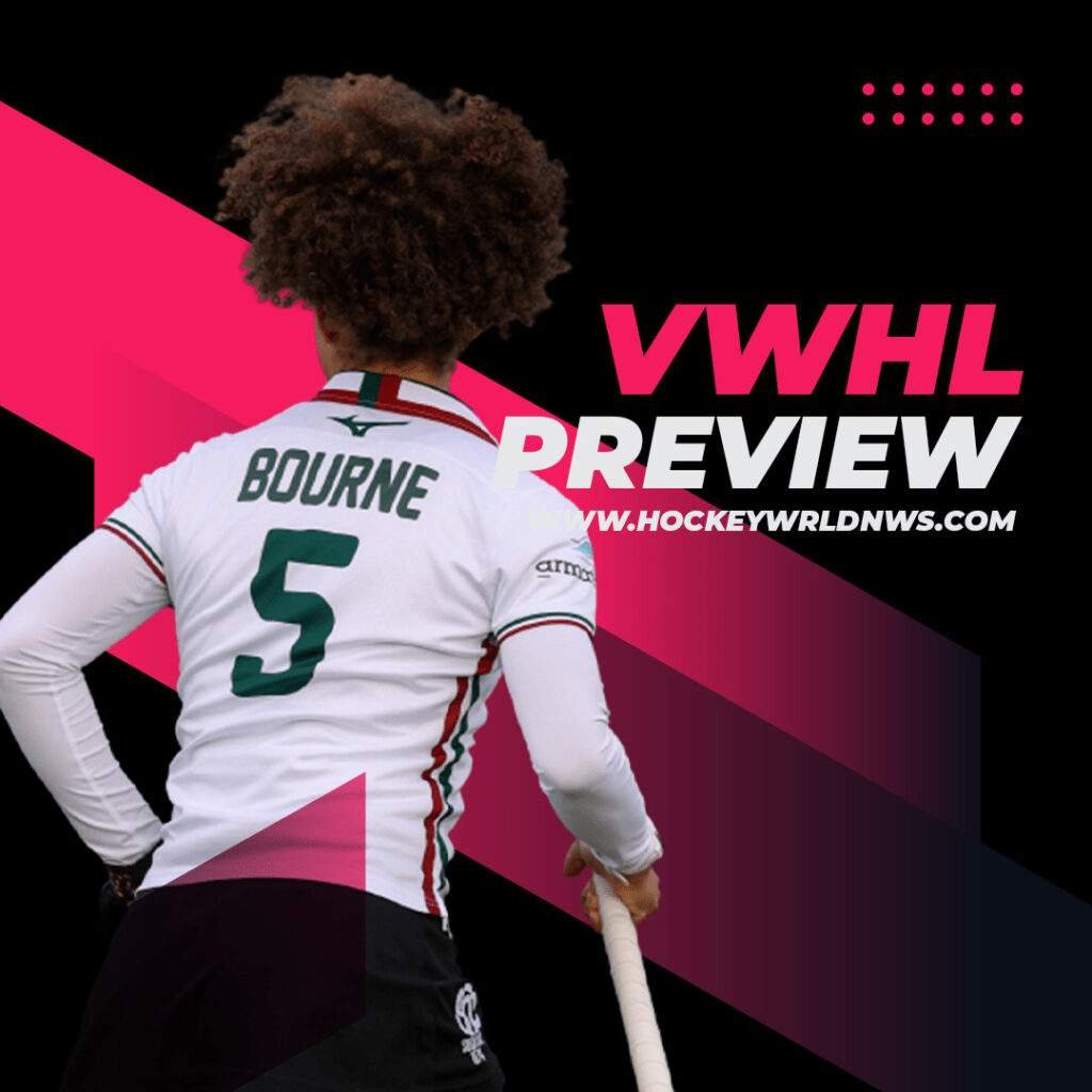 Hockey Preview GraphicVWHL - 1 From 6 Needed For Surbiton - Media Guide - Having missed a golden chance to clinch their eighth successive Vitality Women’s Hockey League Premier Division title last weekend when they surrendered their unbeaten record in a 2-0 home defeat to Hampstead & Westminster, Surbiton Ladies need just a point from their remaining two matches, starting with their second visit of the season to East Grinstead on Saturday afternoon.