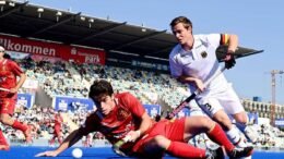 wsp2203274743 - Victory in shootout against Spain: Honamas now leader in the FIH Pro League - Germany dominated but only took the lead in the last quarter thanks to a PC goal from Gonzalo Peillat in the 48th minute. Spain equalized shortly before the end of the game to make it 1-1. 📸 @WorldSportPics_