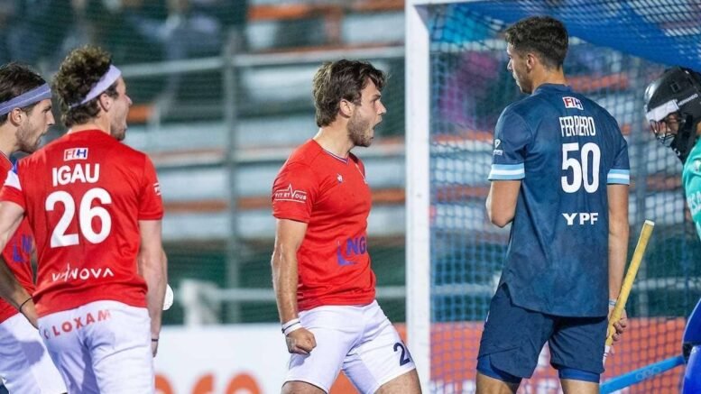 2021 1295 16068 001 c4 09 - Pro-League: France Bounce Back To Secure Momentous Victory Against Argentina - After a successful trip to Potchefstroom in South Africa, the Blues of Fred Be want to confirm their world level during the trip for two meetings in Buenos Aires against Argentina. The Blues face Los Leones twice on April 16 and 17 at 11:30 p.m. French time. During the first meeting, the Blues clearly dominated the first 3 quarters while leading 2 goals to 1 before collapsing, in particular, because of indiscipline. 