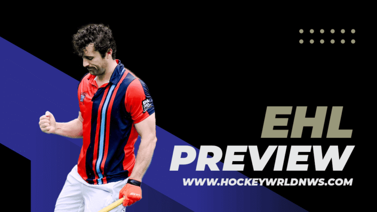Hockey Preview Graphic cut - Battle for Europe Hots Up - Media Guide - Surbiton and Wimbledon are still in contention for the second European place alongside champions Old Georgians in the 2022-23 season.
