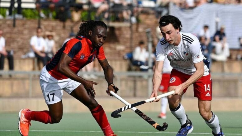 SBR2204151180 - EHL Cup: Mannheim Advance in Dramatic Style With Rotterdam, Waterloo and Egara in EHLCup - Mannheimer HC won an epic tussle with Hampstead & Westminster to reach the FINAL4 of the men’s ABN AMRO Cup in Terrassa, joining Waterloo Ducks, Rotterdam and Club Egara in the semis.
