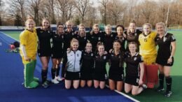 Surbiton Ladies 1s edited - England - Champions Surbiton Make It 8 in a Row - Surbiton were crowned champions before they hit a ball on Saturday, thanks to Beeston topping Hampstead & Westminster 2-0 at Paddington Rec.