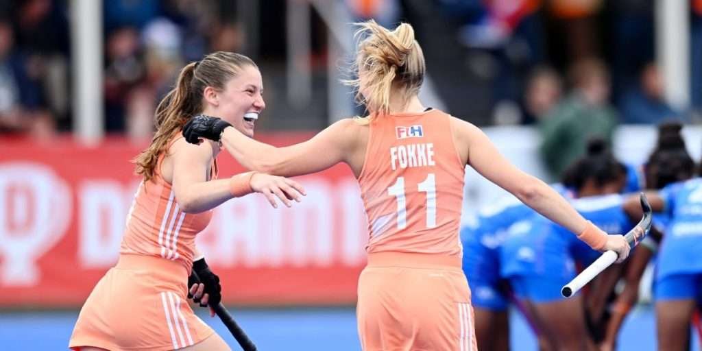 WSP2204104372 1200x600 1649595429 - JWC: the Dutch Juniors Shake Off Tough India to Reach Final - The Dutch Juniors have qualified for the final of the World Cup after beating India 3-0 @worldsportpics_
