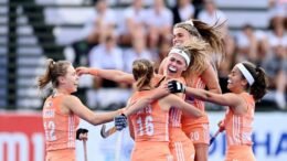WSP2204127723 1 1200x600 1649773806 - JWC: Bizarre Book by Young Orange Ladies Gets Golden Last Chapter - The Dutch Juniors became world champion for the fourth time in history on Tuesday.&nbsp;In the final of the World Cup under 21 in Potchefstroom, the 2022 class won 3-1 against Germany, partly thanks to two hits from Tessa Beetsma.
