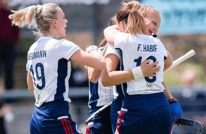 2022 05 30 18h58 53 - Germany: Mannheim Ladies Book Final4 Ticket - Mannheimer HC completes the women's field of participants for the Final4 in Bonn.&nbsp;With a well-deserved 5:1 (1:0) win over Munich SC, you make everything clear this Sunday.&nbsp;The game report: