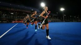 New Zealand Women scaled - New Zealand: Tough Loss for Vantage Black Sticks as Hockeyroos Snatch Late Victory - Match two of the Sentinel Homes #TransTasman series ended in defeat for the @BlackSticks Women as they went down 2-1 to the @Hockeyroos in a hotly fought contest in #Auckland.