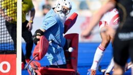 WSP2205041906 - Pro-League: Bandurak and Payne Shine as England Defeat Germany - In the game against England, the German national team was the stronger team, but the English team, with Nicholas Bandurak, scored just before the end of the first quarter to make it 0-1. However, the Germans were unable to take advantage of their chances afterwards, and the final score remained 0:1.