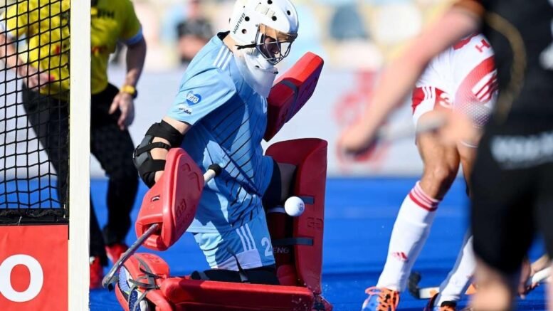 WSP2205041906 - Pro-League: Bandurak and Payne Shine as England Defeat Germany - In the game against England, the German national team was the stronger team, but the English team, with Nicholas Bandurak, scored just before the end of the first quarter to make it 0-1. However, the Germans were unable to take advantage of their chances afterwards, and the final score remained 0:1.