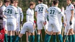 f74f3466 50ba 4e25 b3a3 bb80ba8147a4 500x500 crop 50 50 - Germany: UHC Hamburg Secures Last Place in Quarterfinals - On the last match day of the regular season, the final decision is made in the men's 1st Bundesliga.&nbsp;The UHC Hamburg fights a draw against Uhlenhorst Mülheim and moves into the quarter-finals.&nbsp;Dusseldorf clearly loses and therefore has to fight against relegation in the play-down games.&nbsp;The match reports: