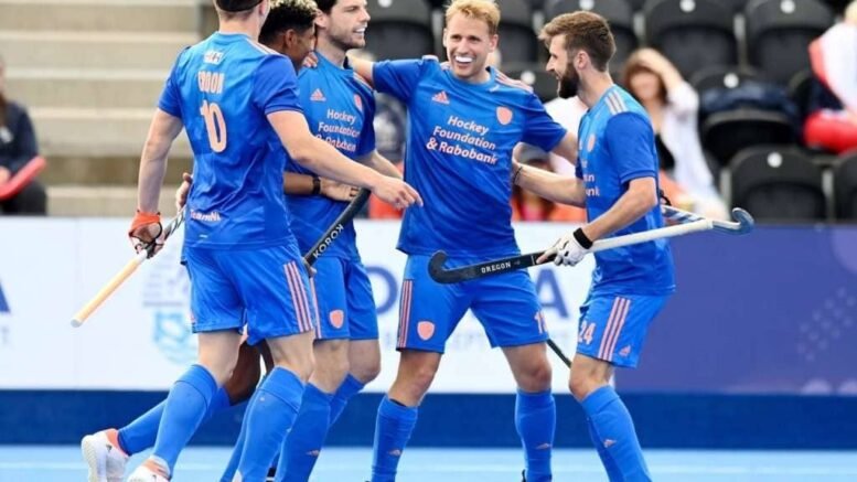 Denis Warmerdan Netherlands - Pro-League: Warmerdam Leads the Orange Squad to a Win Over England With Two Early Goals - The Orange Men have booked their seventh win of the season in the Pro League on Saturday afternoon. Jeroen Delmée's undefeated team won 3-0 against opponent England. The big man was Pinoké striker Dennis Warmerdam, who scored two goals.