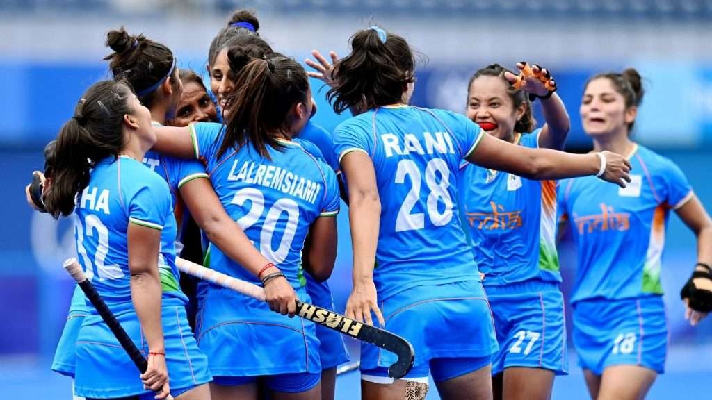 India Women scaled - Pro-League: India Secure Famous Victory Over Champions Argentina - Gurjit Kaur scored a brace as the Indian women’s hockey team dished out a spirited performance to stun Olympic silver medallist Argentina 2-1 in the shoot-out after a 3-3 stalemate in regulation time in the first match of the double-leg FIH Pro League tie here on Saturday.