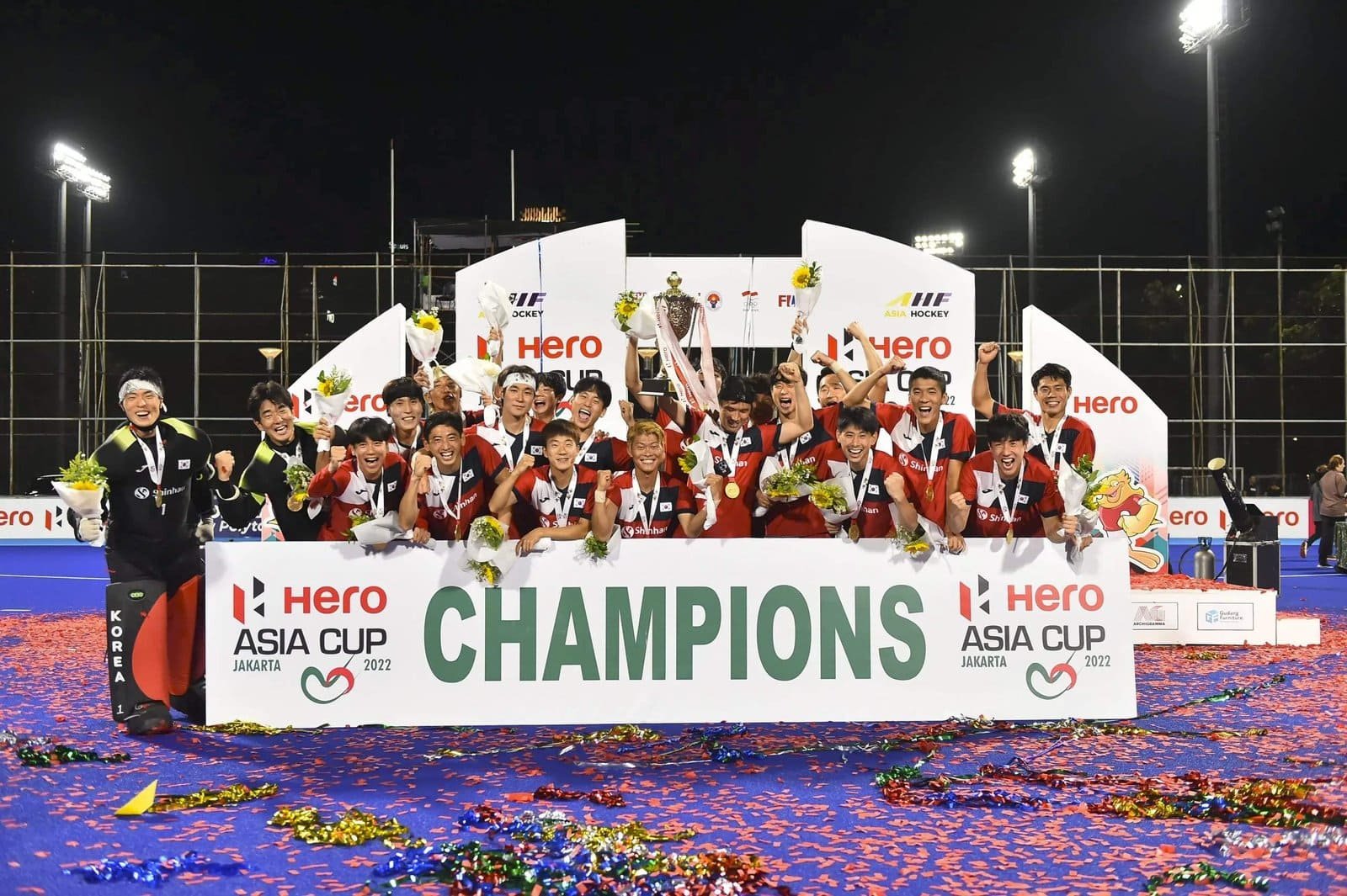 Asia Cup: Korea Lift Hero Asia Cup for the Record 5th Time 392 image 2 - Asia Cup: Korea Lift Hero Asia Cup for the Record 5th Time - Korea dash Malaysia’s hopes of a maiden Hero Asia Cup trophy as they reigned supreme with a thrilling 2-1 final victory here at the bustling GBK Sports Arena on Wednesday. This is the fifth time the Korean side have lifted the prestigious trophy. They have won the title in 1994, 1999, 2009 and 2013.