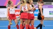 2022 1387 16555 001 c4 13 - CWG22: Canada Starts Strong With 4-0 Win Over Wales - The Canadian WolfPack got off the mark in style in their games opener, defeating Wales 4-0 in comfortable fashion. Brie Stairs (Kitchener, Ont.) led the way with two goals, while Sara McManus (Tsawwassen, B.C.) and Hannah Haughn (North Vancouver, B.C.) also got on the board. Rowan Harris (Ottawa, Ont.) recorded the shutout, while Melanie Scholz (Calgary, Alta.) kitted up to earn her first senior cap.