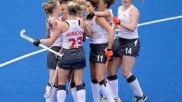 2022 1387 16557 001 c4 08 - CWG22: England Start in Record Breaking Fashion - Hosts England began their Commonwealth Games campaign at the University of Birmingham in record breaking form, routing Ghana 12-0 to earn their biggest ever victory at a Commonwealth Games, surpassing their 10-0 victory over Barbados in Melbourne in 2006.