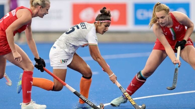 2022 1387 16558 001 c4 08 - CWG22: Improved Performance From Wales Women in Their Second Pool Match Against India - Wales women lost 1-3 to India in their second pool match of the Commonwealth Games.