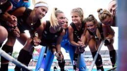 2022 1388 16406 001 c4 05 - World Cup: Germany Too Strong for Debutants Chile - At the World Championships in Spain and the Netherlands, the Danas made a successful start to the tournament. In Amstelveen, in the Wagener Stadium, they defeated the World Cup debutants from Chile 4-1. Densie Krimerman met Losada for the South Americans. Pauline Heinz, Anne Schröder and twice Charlotte Stapenhorst, who was also named Player of the Match, scored for Germany.