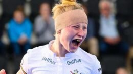 B9732208933Z.1 20220925211830 000G0ULB0T5B.1 0 - Belgium: Golden Sticks - Charlotte Englebert, a Golden Panther - With profiles like hers, the future looks bright for the Red Panthers who will be able to rely on uninhibited and ambitious young players.&nbsp;The European Championship, next summer, in Germany, is moreover one of the next objectives of Belgium which has demonstrated, in recent months, that it indeed has the qualities to play the leading roles in the world stage.&nbsp;And this Golden Stick could well not be the only award of the year for Charlotte Englebert since she is also nominated for the FIH Stars Awards in the category “Hope of the Year”.&nbsp;And if she were to win, at the beginning of October, during the vote, she would be the very first Belgian player to put her name on the prestigious world rankings.