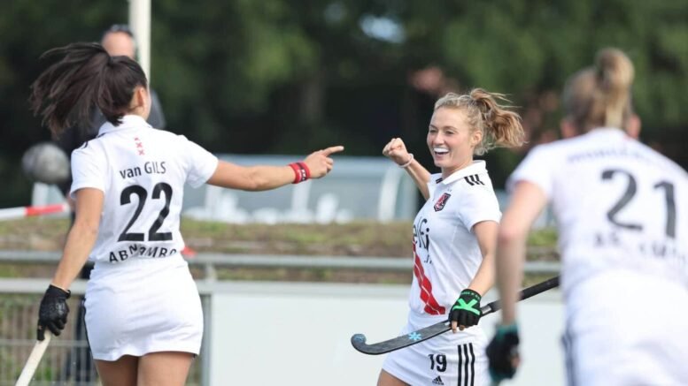 Van Gils - Netherlands: Round-up Hk (D)- Amsterdam Continues to Win, Narrow Victory Den Bosch - Amsterdam also registered a victory on the fourth day of play in the Women's Dutch big league.&nbsp;Thanks to the 5-0 win in The Hague against HDM, the team of coach Robert Tigges also took over the lead from SCHC on Sunday.&nbsp;National champion Den Bosch took three points after two defeats after the meager 1-0 at Tilburg.