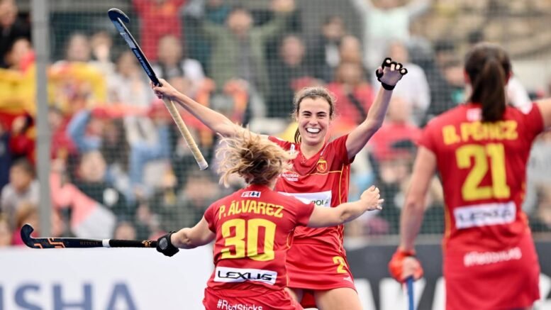 2022 1438 17054 001 c4 01 1 - Nations Cup: Favourites Reach Semi-Final - Spain and India continued their hot starts in the FIH Hockey Women’s Nations Cup Spain 2022, making it two wins out of two, with Spain registering a comfortable 3-0 win over Korea, and India pulling out a close 2-1 win over Japan.&nbsp;