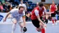 Belgium Indoor 1 - Belgium: The Indoor Red Lions Lacked Lucidity Against Austria - This balance of 1/6 after the first day is in any case an appreciable result against the 2 big contenders for the title.&nbsp;It is tomorrow, against the Netherlands (2:30 p.m.) then against the Czech Republic and Switzerland on Saturday, that Belgium will have to demonstrate its ability to achieve the objectives set in this Euro, namely a place on the podium. .&nbsp;“The results of the day are obviously positive because we knew that this first day would be complicated”, continued the Lions coach.&nbsp;“If we had narrowly lost the 2 matches, we would not have been more advanced.&nbsp;Here, we have a first point and above all good prospects for the rest of the tournament.&nbsp;We remain confident and we are aware of the mistakes not to repeat during the next 3 meetings.&nbsp;In our head,&nbsp;we want to snatch a victory against the Dutch because we are greedy.&nbsp;But it's the last 2 duels that will be really decisive and that will allow us to play for 3rd place which is our objective.&nbsp;»