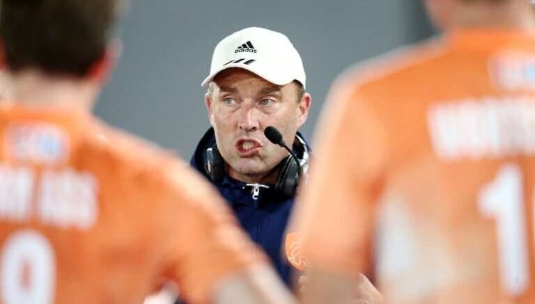 Delmee arg 768x512 1 - World Cup: Delmée satisfied, but vigilant- 'Shouldn't get too comfortable' - The group phase at the World Cup has come to an end and the Orange has made it to the quarterfinals with three victories and goal scores 22-0.&nbsp;A good moment to look back with national coach Jeroen Delmée on the three games played in India.&nbsp;What went well, what could be improved and what dangers are still lurking?&nbsp;