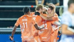 Juich Geus 768x530 1 - World Cup: What You Need to Know About the Men's World Cup in India - For the first time in history, the World Cup will be played in two separate host cities: Bhubaneswar and Rourkela.&nbsp;Bhubaneswar, the capital of the Indian state of Odisha, will host the World Cup for the second time after 2018.&nbsp;24 of the 44 matches will be played at&nbsp;Kalinga Stadium&nbsp;.&nbsp;The iconic hockey temple has been the official home of the Indian national teams for several years now.&nbsp;The stadium has a capacity of 16,000 spectators.&nbsp;The Oranje Heren will play their last of the three group matches in Kalinga Stadium on January 19 against Chile.