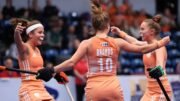 Netherlands Brands Indoor - Netherlands: Orange Ladies Bow in Wonderful Hockey Fight with Germany - The spectators present, including a large part from the Netherlands, saw the Orange start flashy and fierce.&nbsp;Laura van Heugten fired on keeper Nathalie Kubalski's goal from the right in the second minute.&nbsp;Her first attempt was blocked, but in the second instance it was a hit: 1-0, her first goal at this European Championship.