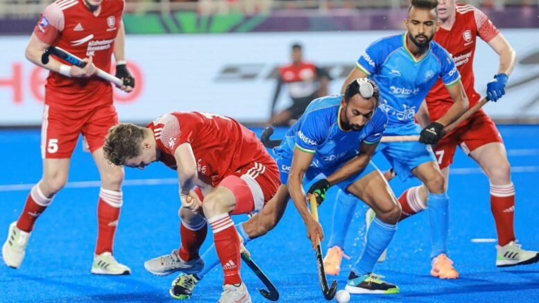 2023 1389 17456 001 c4 23 - World Cup: Injured Hardik Singh Out of World Cup in Big Jolt for India, Raj Kumar Pal Named Replacement - Hardik Singh, who suffered a hamstring injury in India’s second Pool D clash against England, was on Saturday ruled out of the World Cup.