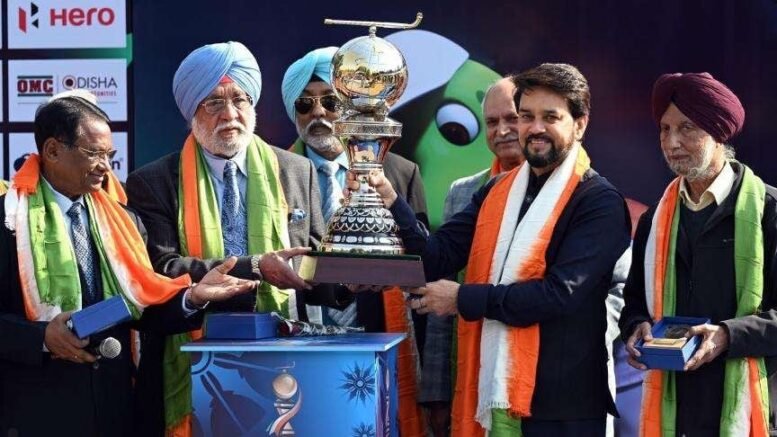 B9733125981Z.1 20230106174039 000G2DLVT8EO.2 0 - World Cup: €115,000 Per Player Win Bonus for India - Fever is starting to rise across the country and popular demonstrations are multiplying in Bhubaneswar and Rourkela, the 2 cities 240 kilometers apart, which will host the 2023 World Cup from January 13th. This is how Hockey India has confirmed that the first matches which will take place in the Birsa Munda Hockey Stadium, a brand new enclosure, built for the occasion with works estimated at around 30 million euros, will be sold out. . It is therefore 20,000 spectators who will attend the opening match of the host country against Spain, later today.