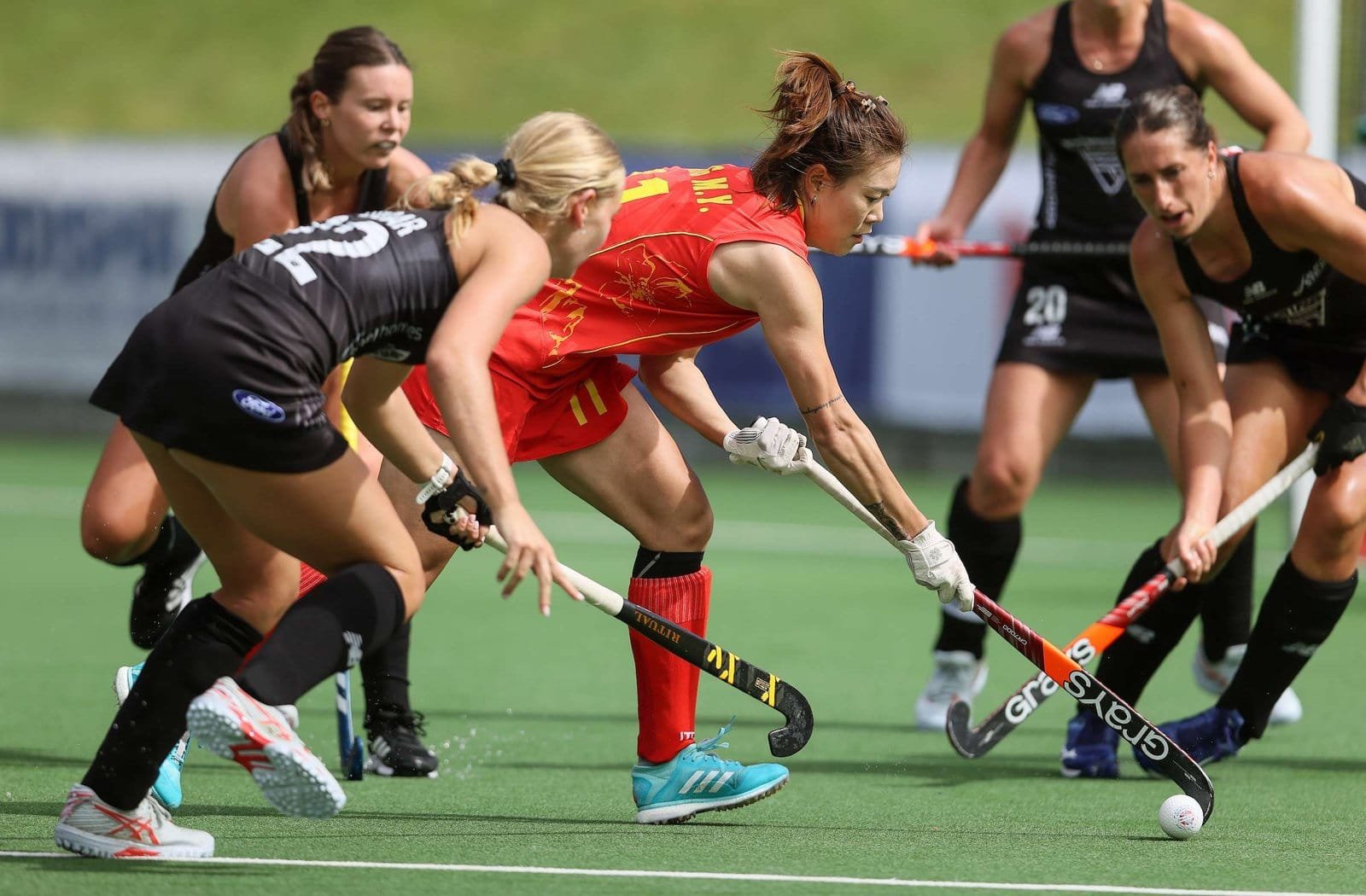 Pro League: China Dominant Against Black Sticks in Wellington 333 FIHNZ CHINA260223 051 - Pro League: China Dominant Against Black Sticks in Wellington - The final game from the Wellington mini-tournament of the FIH Hockey Pro League 2022-23 was played between China and New Zealand, where the visitors’ offence dominated, winning 14 penalty corners through the game and scoring 5 goals from their 13 shots to end their second mini-tournament with a win.