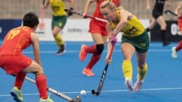 Steph Kershaw Australia - Pro League: Hockeyroos Full of Character in Comeback Over China - For the second time in the FIH Pro League series in Sydney the Hockeyroos have prevailed in a shootout over China.