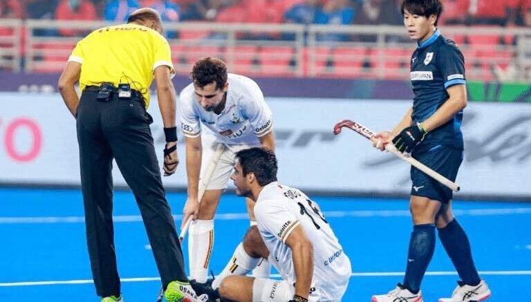 image 6 - Belgium: Alexander Hendrickx Speaks Out on Injury, Comeback, and National Team Selection - He was the biggest unlucky player during the last World Cup. Alexander Hendrickx had to withdraw from Belgium's last group match due to a torn anterior cruciate ligament. For a week, the frank defender has been back on the field at his club, Pinoké, where he is more than welcome.