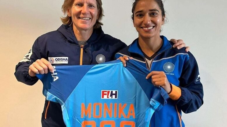 asia hockey india congratulates monika on completing 200 international caps 6466168db4f29 - Asia: Hockey India congratulates Monika on completing 200 International Caps  - New Delhi, 18th May 2023: The opening match of India’s Tour of Australia witnessed the Indian Women’s Hockey Team midfielder Monika achieve the milestone of completing 200 international caps.