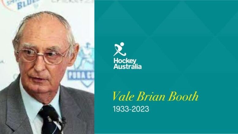 australia vale brian booth 646b4bbf684dd - Australia: Vale Brian Booth - Hockey Australia is saddened to hear of the passing of former Kookaburra and Olympian Brian Booth MBE on 19 May.