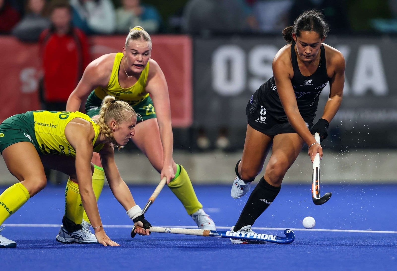 BLACK STICKS SHOW IMPROVEMENT BUT CAN’T GET THE WIN 327 black sticks show improvement but cant get the win 64509bf3a43d1 - BLACK STICKS SHOW IMPROVEMENT BUT CAN’T GET THE WIN - Another sold out crowd at Nga Puna Wai in Christchurch threw their support behind the Vantage Black Sticks but it was to no avail as the young squads lost their games. It was an experience building series for the players, 10 of whom debuted in the past week, that they will use to build upon for the future.