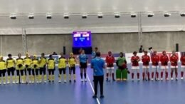 defeat indonesia womens squad into gold medal finals 6457f9c817295 - Defeat Indonesia, Women's Squad Into Gold Medal Finals - The National Women's Indoor Hockey Team secured a slot on the final stage after successfully defeating their opponent, Indonesia 4-2 in the last match of the round robin, Indoor Hockey Event, SEA Games 2023, Phnom Penh, Cambodia which took place at Dinosaur Park Hall , Chroy Changvar, today.