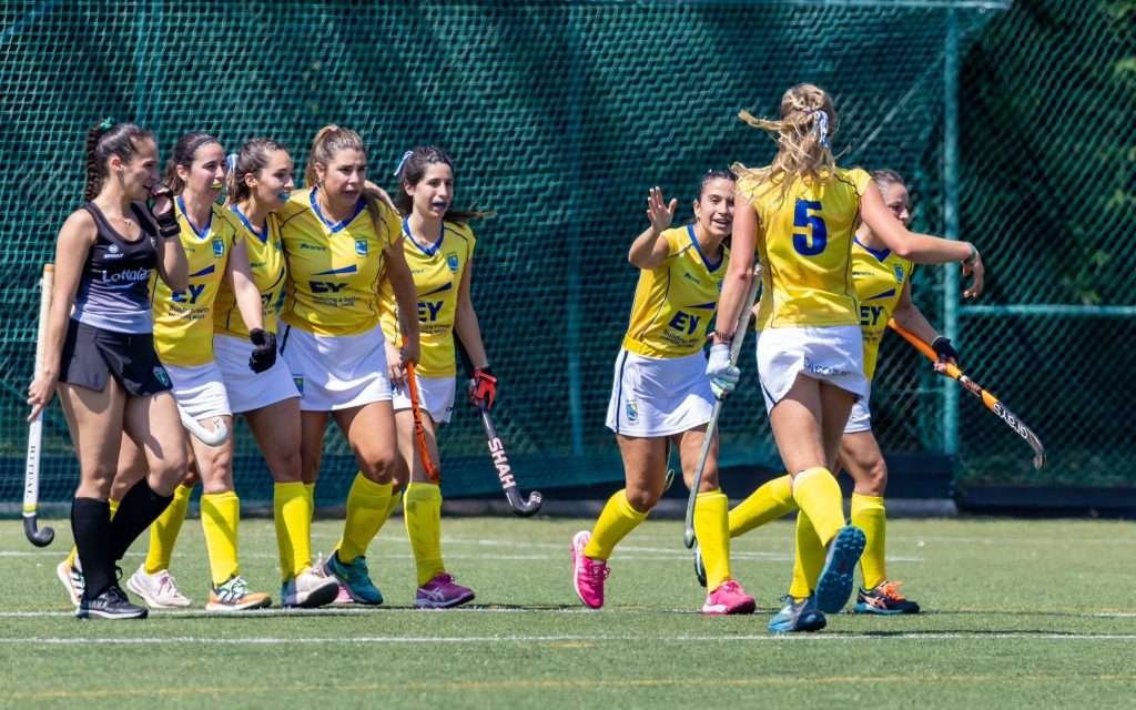 ehf casuals and mladost make early impact in porto womens day one round up 646fcf4703507 - EHF: Casuals and Mladost make early impact in Porto – women’s day one round-up - Lisbon Casuals and HAHK Mladost took the early advantage in their respective pools of the six team women’s EuroHockey Club Challenge III in Porto with strong wins.