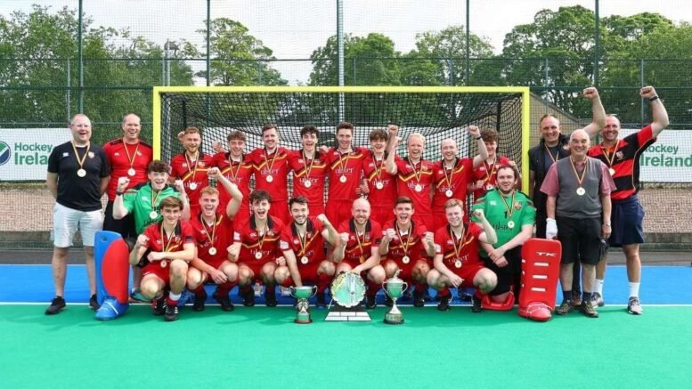 ehf irish legend given perfect send off at banbridge mens trophy ii round up 647515a30d5f2 - EHF: Irish legend given perfect send-off at Banbridge – Men’s Trophy II round-up - Men’s EuroHockey Trophy II – Banbridge (IRL)Banbridge were able to give club legend Eugene Magee the dream send-off as the Irish club won the EuroHockey Trophy II with a 4-1 win over TJ Plzen-Litice.