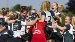 ghbs to maastricht feels like the other side of the world 645dfa2e39395 - GHBS to Maastricht: 'Feels like the other side of the world' - She lifted the gigantic silver cup into the air a year ago with ten of her current teammates. Jolijn Heijnen is the captain of GHBS and is in the semifinals of the Silver Cup, which is so popular in Groningen. That hurdle must also be won, because the defending champion only wants one thing: to take the trophy home again. 