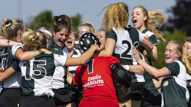 ghbs to maastricht feels like the other side of the world 645dfa2e39395 - GHBS to Maastricht: 'Feels like the other side of the world' - She lifted the gigantic silver cup into the air a year ago with ten of her current teammates. Jolijn Heijnen is the captain of GHBS and is in the semifinals of the Silver Cup, which is so popular in Groningen. That hurdle must also be won, because the defending champion only wants one thing: to take the trophy home again. 
