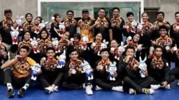 malaysia brings home the silver medal 6457f9bf8772e - Malaysia Brings Home the Silver Medal - The National Men's and Women's Indoor Hockey Squad had to settle for bringing home the silver medal, Indoor Hockey Event, SEA Games 2023, Phnom Penh, Cambodia which took place at Dinosaur Park Hall, Chroy Changvar, today,