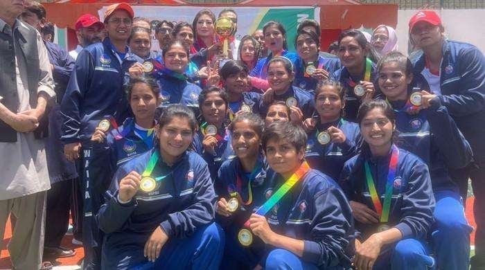 pakistan wapda defend womens hockey event title in national games 64688c06a0684 - Pakistan: WAPDA defend women's hockey event title in National Games - Water and Power Development Authority (WAPDA) beat Army by 3-0 to defend their women's hockey event title in the 34th National Games. 