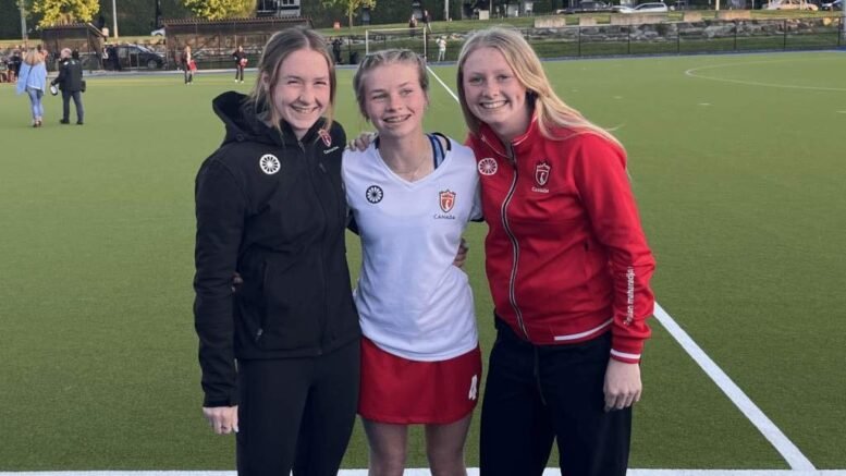 question and answer with the goddard despots 644fb2856f306 - Question and Answer with the Goddard-Despots - Even in the tight-knit community of Canadian field hockey, it’s not everyday you get siblings that reach the international stage. In the case of Nora, Stella and Arden Goddard-Despot, all three of the sisters are in the National pipeline and all three are representing their country this spring. Nora, the eldest, took part in last week’s senior national carding camp, Arden, the middle is in Barbados playing at the 2023 Junior Pan American Championships and the youngest, Stella, is off to France with the U18 National Team. We caught up with the sisters and picked their brains about pre-game rituals, playing on Team Canada and what it’s like to play hockey in a family of high achievers.